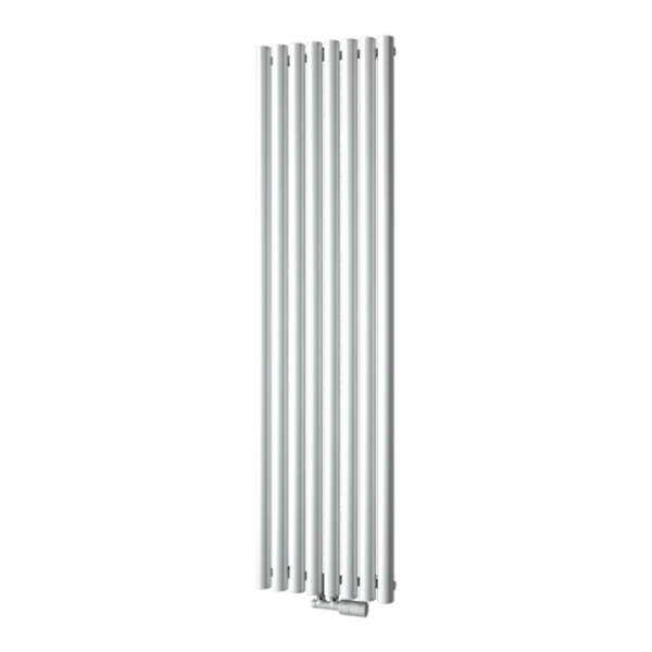 Радіатор Isan AKROS 1500x350 RAL9016 Підключення нижнє по центру