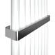 Радіатор Isan AKROS 1500x350 RAL9016 Підключення нижнє по центру