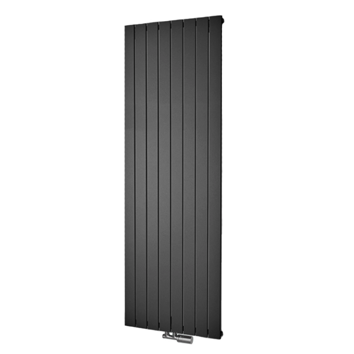 Радіатор Isan COLLOM 1500x298 RAL9005 Підключення нижнє по центру