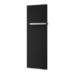 Isan E-ARTE 1765x456 RAL9005 Підключення нижнє ліве