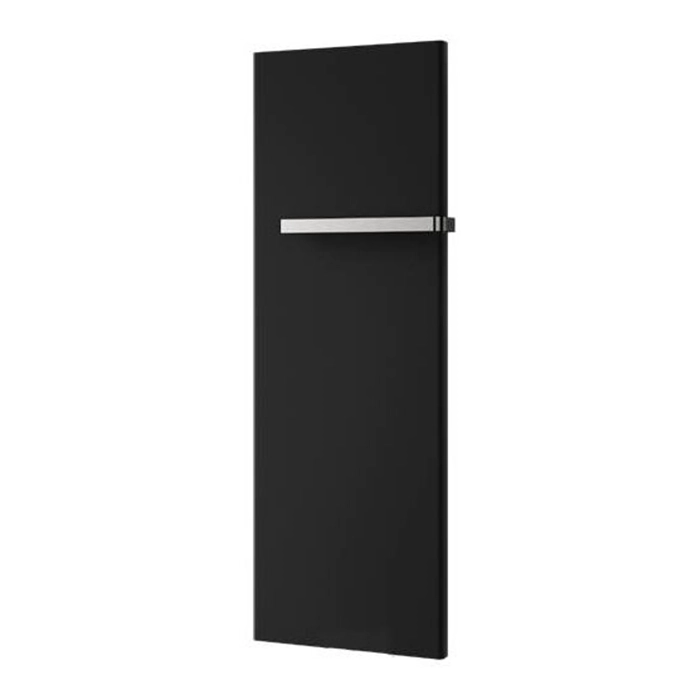 Радіатор Isan E-ARTE 1765x606 RAL9005 Підключення нижнє ліве