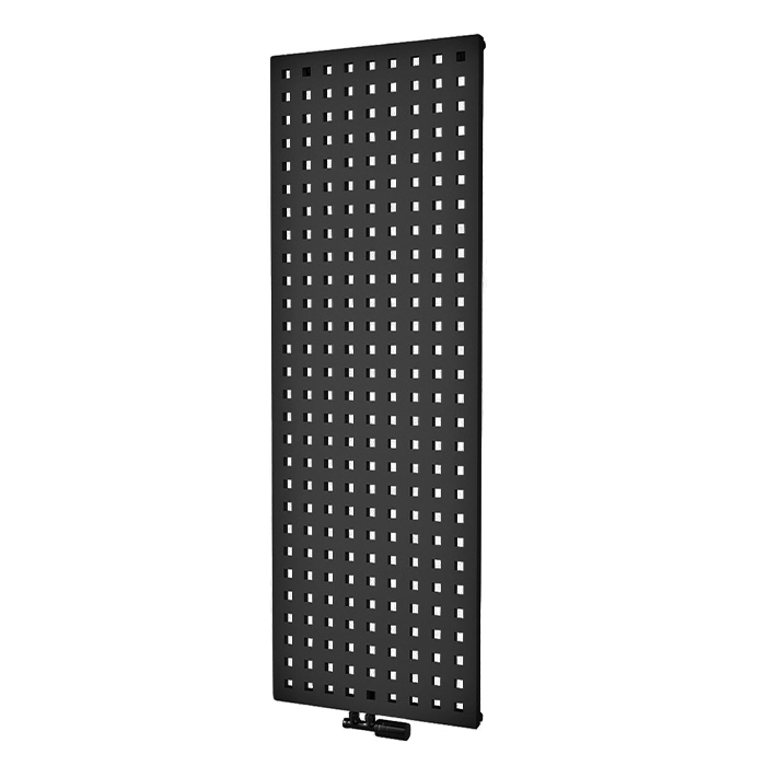 Радіатор Isan SOLAR 1806x603 RAL9005 Підключення нижнє по центру