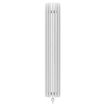 Terma Triga ANC E 1700x280 RAL9016