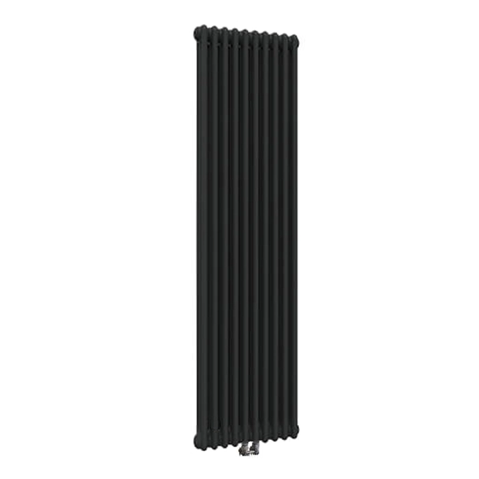 Радіатор Delonghi Multicolonna 2 1800x460 10 секцій RAL9005 Підключення нижнє по центру