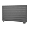 Isan COLLOM DOUBLE H 602x1000 RAL9005 Підключення нижнє