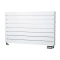 Isan COLLOM DOUBLE H 602x1000 RAL9016 Підключення нижнє