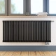 Радіатор Terma Delfin 640x820 RAL9005 Підключення бокове праве