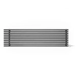 Terma Tune VWD 600x790 RAL9005 Підключення бокове праве