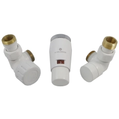 Комплект термостатичний Elegant Mini осьовий-лівий GZ 1/2 x M22x1,5 головка Mini М30х1,5 RAL9005 Графіт