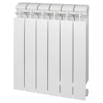 Global Style Plus 500/100 575x1520 19 секцій RAL9016 Підключення бокове