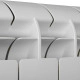Радіатор Global Style Plus 500/100 575x1520 19 секцій RAL9016 Підключення бокове
