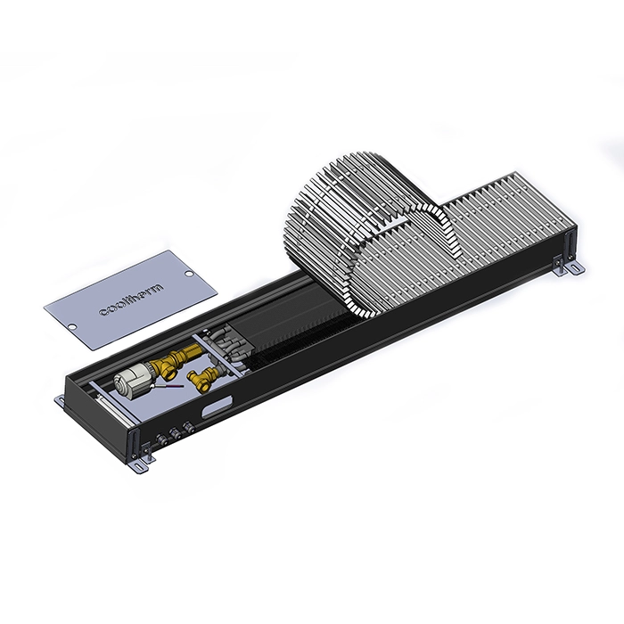 Внутрішньопідлоговий конвектор Cooltherm Ventherm 110 200