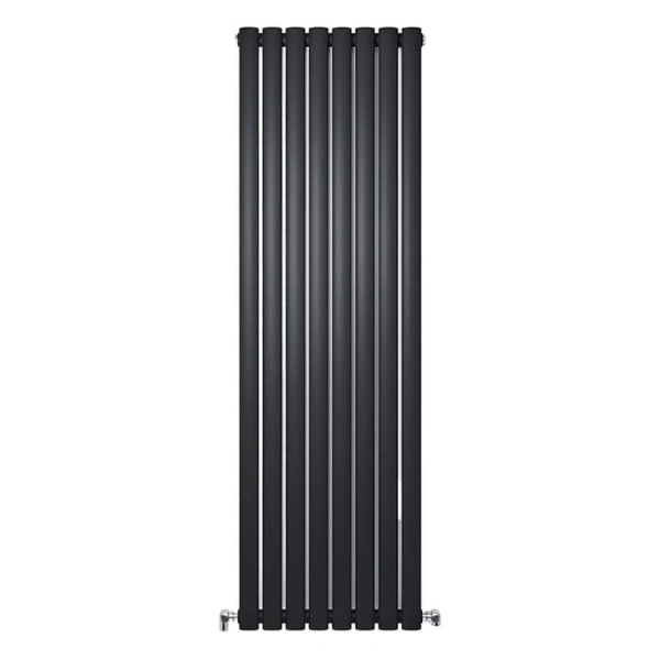 Радіатор Ideale Adele 11 1800x472 8 секцій RAL9005 Підключення бокове різностороннє