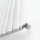 Радіатор Ideale Adele 11 1500x472 8 секцій RAL9016 Підключення бокове різностороннє