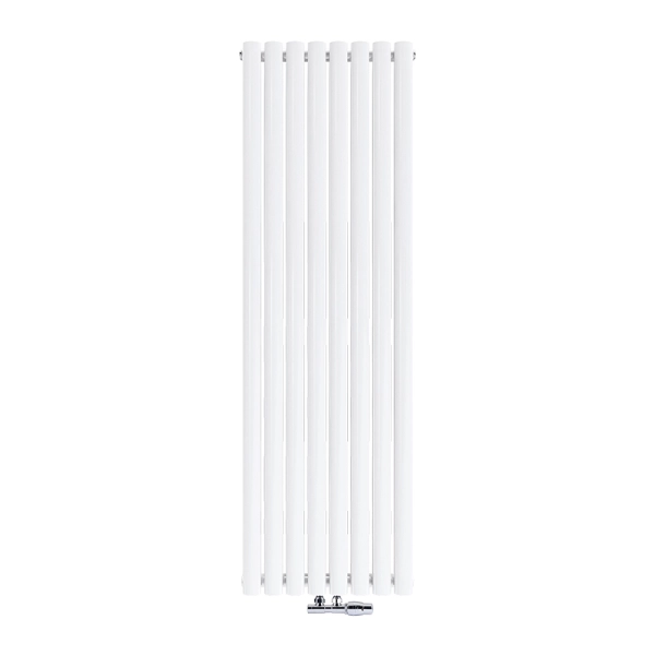 Радіатор Ideale Adele 11 1500x472 8 секцій RAL9016 Підключення нижнє по центру