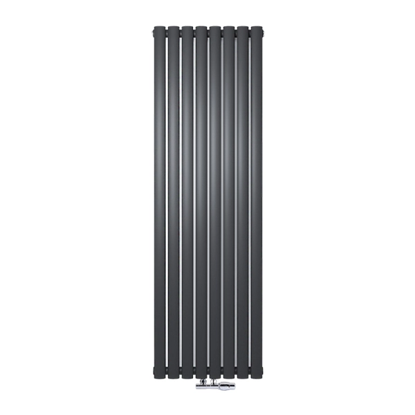 Радіатор Ideale Adele 11 1800x472 8 секцій RAL9005 Підключення нижнє по центру