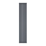 Ideale Adele 12 1500x472 8 секцій RAL7012 Антрацит