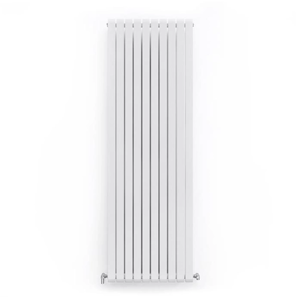 Радіатор Ideale Jolanda 11 1800x590 10 секцій RAL9016 Підключення бокове різностороннє