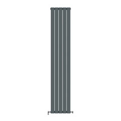 Ideale Vittoria 12 1800x340 5 секцій RAL7012 Антрацит