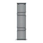 Ideale Zeta 12 1800x460 10 секцій RAL7012 Антрацит