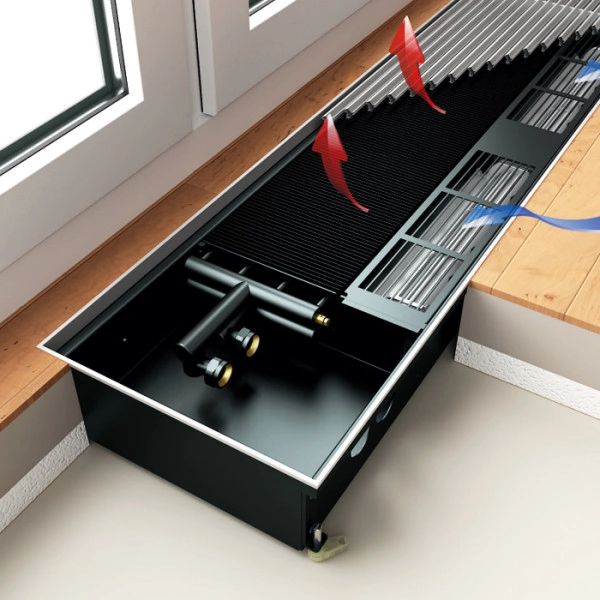 Внутрішньопідлоговий конвектор ARBONIA ASCOTHERM ECO KRN 81 - 110x310