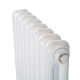 Радіатор Luxrad Columnus 1800x380 RAL9016 Підключення нижнє по центру