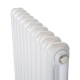 Радіатор Luxrad Columnus 1800x450 RAL9003 Підключення нижнє по центру