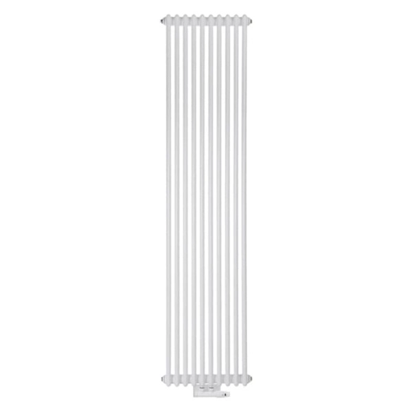 Радіатор Luxrad Columnus 2000x450x107 RAL9003 Підключення нижнє по центру