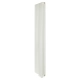 Радіатор Luxrad Columnus 2000x450x107 RAL9010 Підключення нижнє по центру