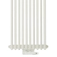 Радіатор Luxrad Columnus 2000x450x66 RAL9010 Підключення нижнє по центру