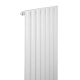 Радіатор Luxrad Oval 1700x410 RAL9003 Підключення нижнє по центру