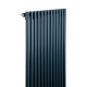 Радіатор Luxrad Toba 1800x510 RAL7016 Підключення нижнє по центру