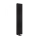 Радіатор Rastas Aurora 2 1500x360 RAL9005 Підключення нижнє по центру