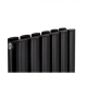 Радіатор Rastas Aurora 2 1500x360 RAL9005 Підключення нижнє по центру