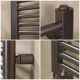 Рушникосушка водяна Siena 1000/550 Gunmetal Black