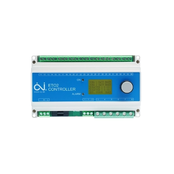 Терморегулятори на DIN-Рейці OJ ETO2-4550