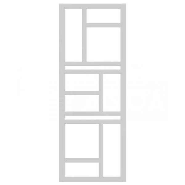 Рушникосушка електрична Genesis Aqua Bellis 1400x530 RAL9003