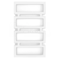 Рушникосушка електрична Genesis Aqua Quattro 1000x530 RAL9003
