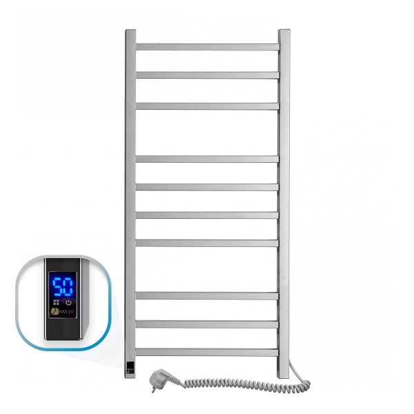 Рушникосушка електрична Navin Loft Sensor 1000x500 Chrome правостороння