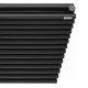 Радіатор Antrax AO 25d 404x1000 11 cекцій RAL9005 Підключення нижнє різностороннє