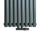 Радіатор Rastas Aurora 1 1800x480 RAL7016 Підключення нижнє по центру