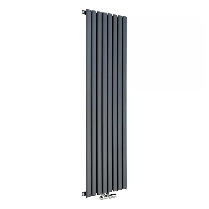 Радіатор Rastas Aurora 1 1800x480 RAL7016 Підключення нижнє по центру