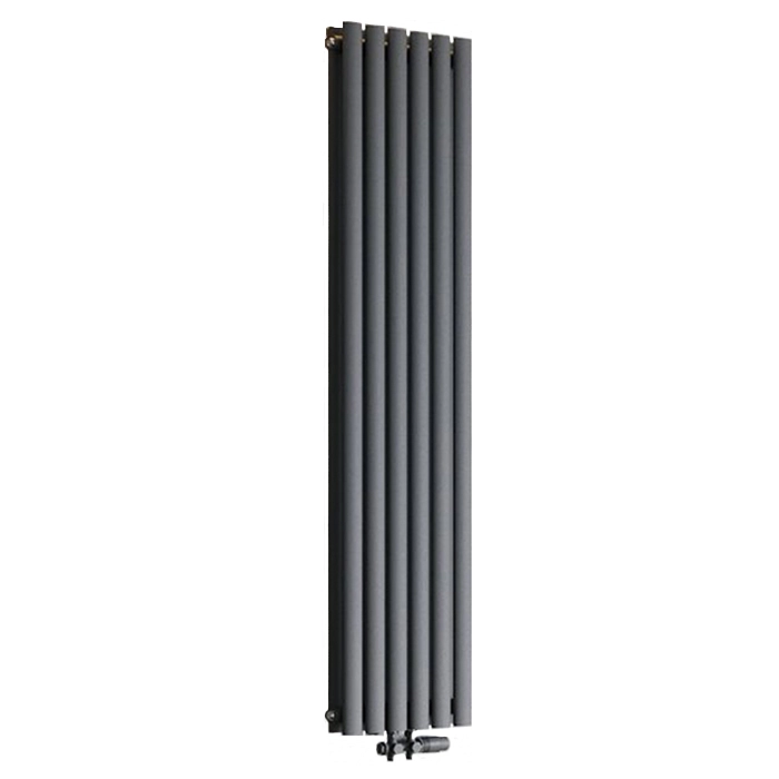 Радіатор Rastas Aurora 2 1800x360 RAL7016 Підключення нижнє по центру