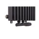 Радіатор Rastas Nadin 1 1800x360 RAL9005 Підключення нижнє по центру