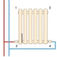 Радіатор Arttidesign Matera 7/1800/413 сірий матовий Підключення бокове різностороннє