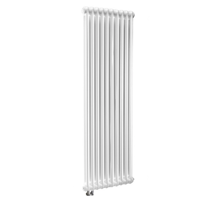 Радіатор Delonghi Multicolonna 2 1500x460 10 секцій RAL9016 Підключення нижнє ліве або праве