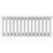 Purmo Delta Laserline 2016 155x700 14 секцій RAL9016