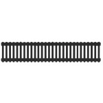 Purmo Delta Laserline 2016 155x1400 28 секцій RAL9005