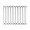 Purmo Delta Laserline 4050 500x700 14 секцій RAL9016