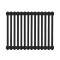 Purmo Delta Laserline 4050 500x700 14 секцій RAL9005